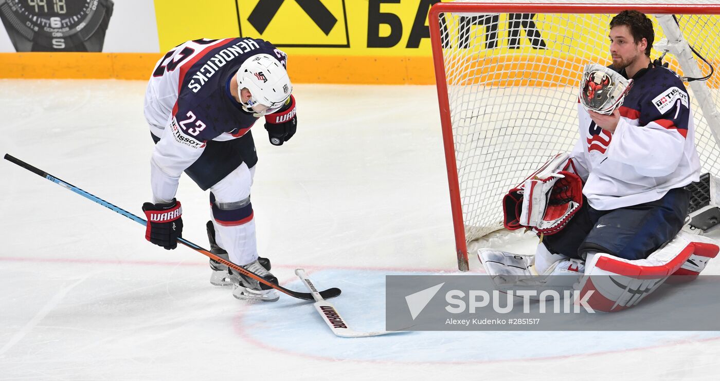 2016 IIHF World Championship. Czech Republic vs. United States