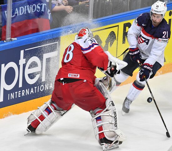 2016 IIHF World Championship. Czech Republic vs. United States