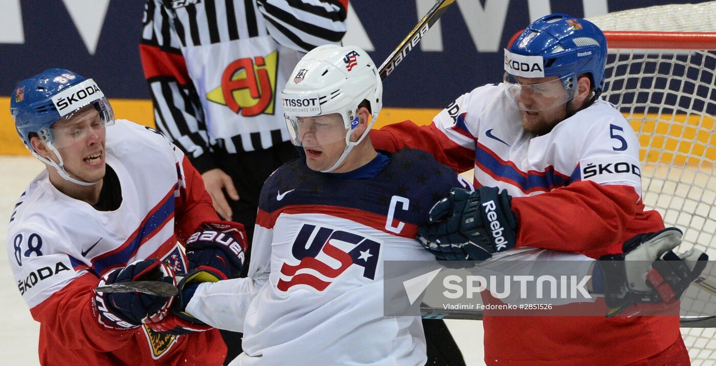 2016 IIHF World Championship. Czech Republic vs. United States