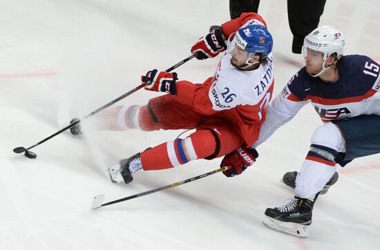 2016 IIHF World Championship. Czech Republic vs. United States