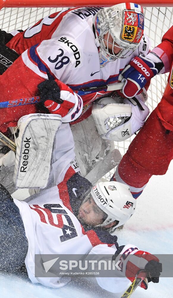 2016 IIHF World Championship. Czech Republic vs. United States