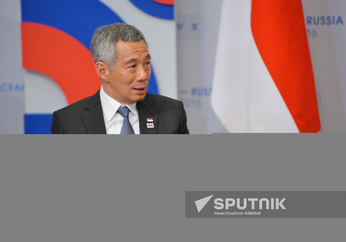 Russian President Vladimir Putin's bilateral meeting with Prime Minister of Singapore Lee Hsien Loong