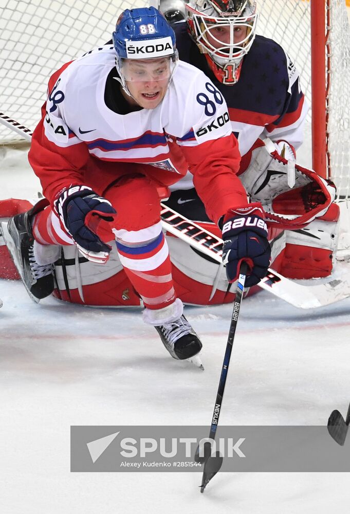 2016 IIHF World Championship. Czech Republic vs. United States