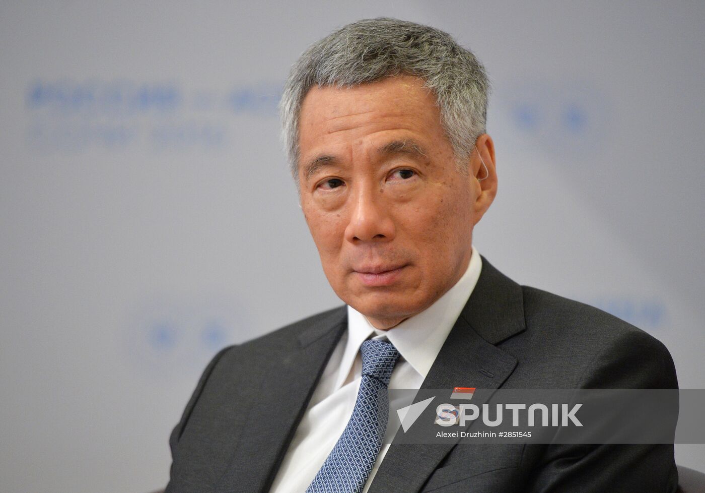 Russian President Vladimir Putin's bilateral meeting with Prime Minister of Singapore Lee Hsien Loong