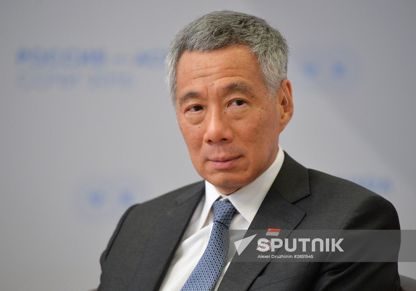 Russian President Vladimir Putin's bilateral meeting with Prime Minister of Singapore Lee Hsien Loong