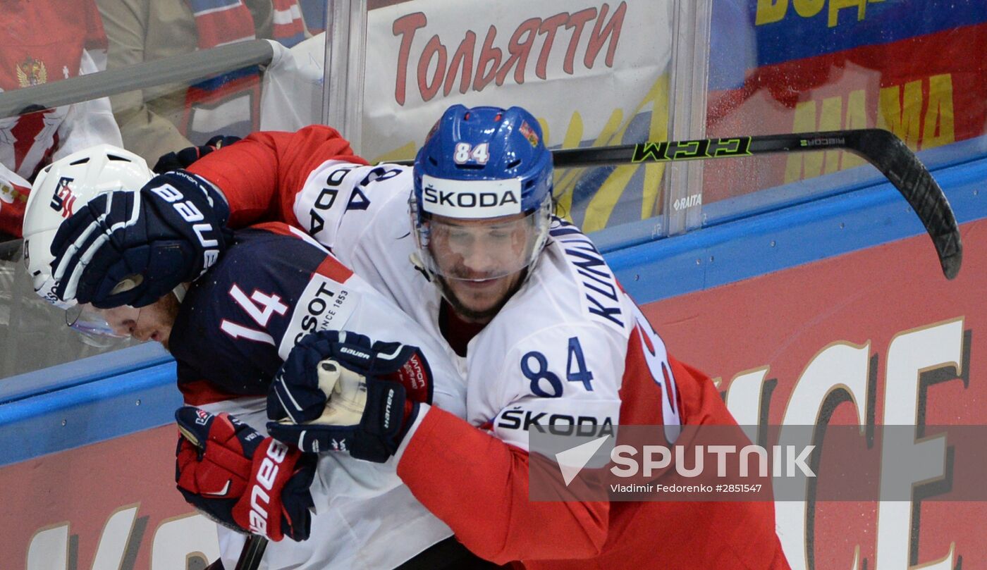 2016 IIHF World Championship. Czech Republic vs. United States