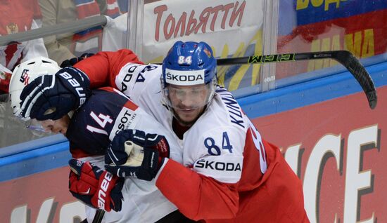 2016 IIHF World Championship. Czech Republic vs. United States