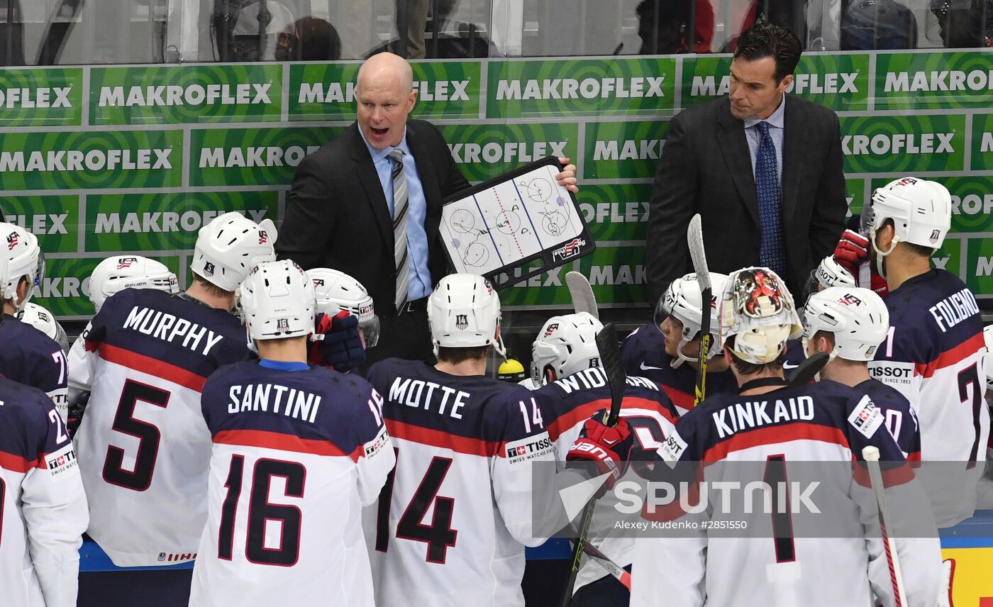 2016 IIHF World Championship. Czech Republic vs. United States