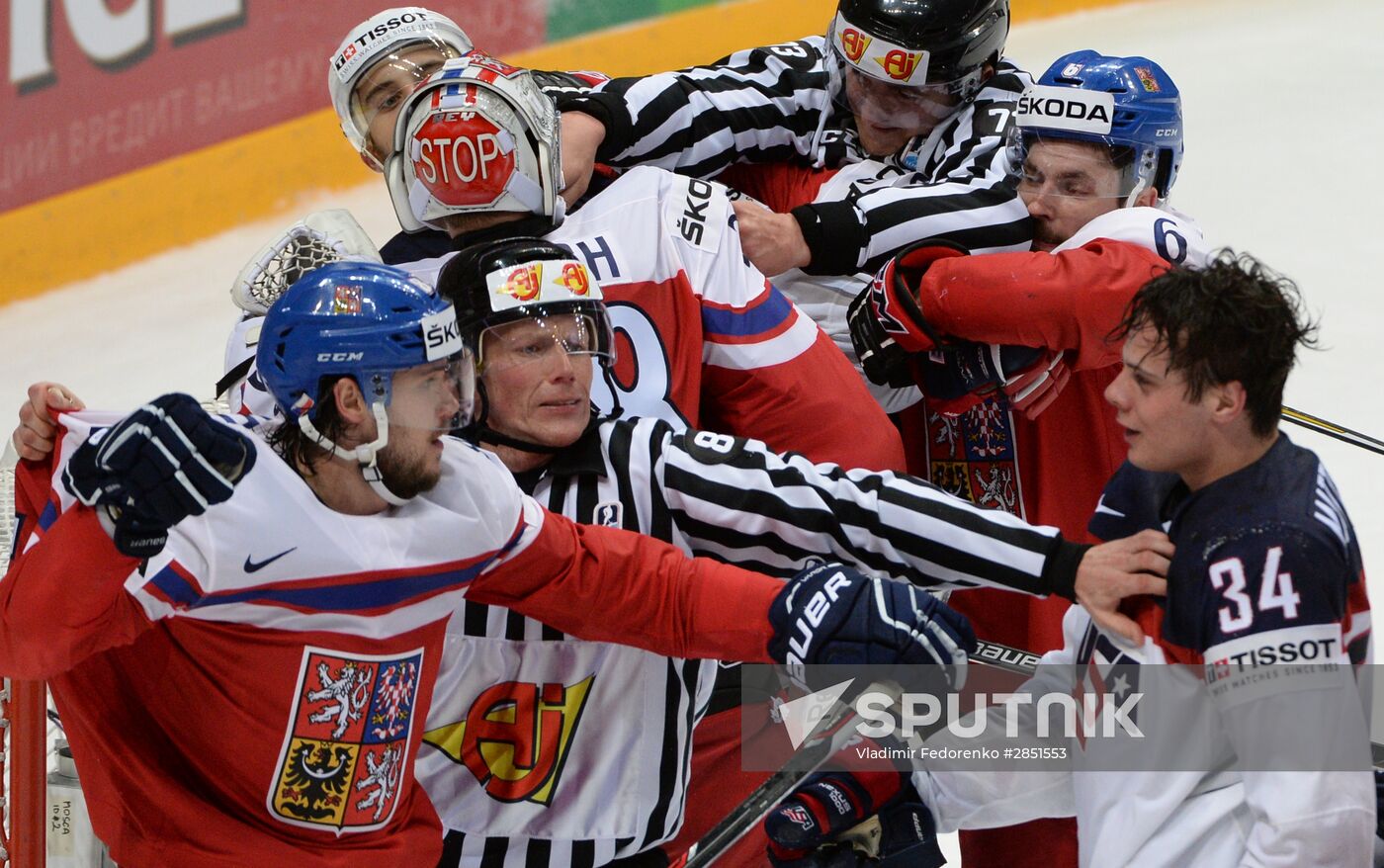 2016 IIHF World Championship. Czech Republic vs. United States