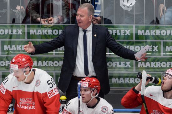 World Ice Hockey Championship. Finland vs. Denmark