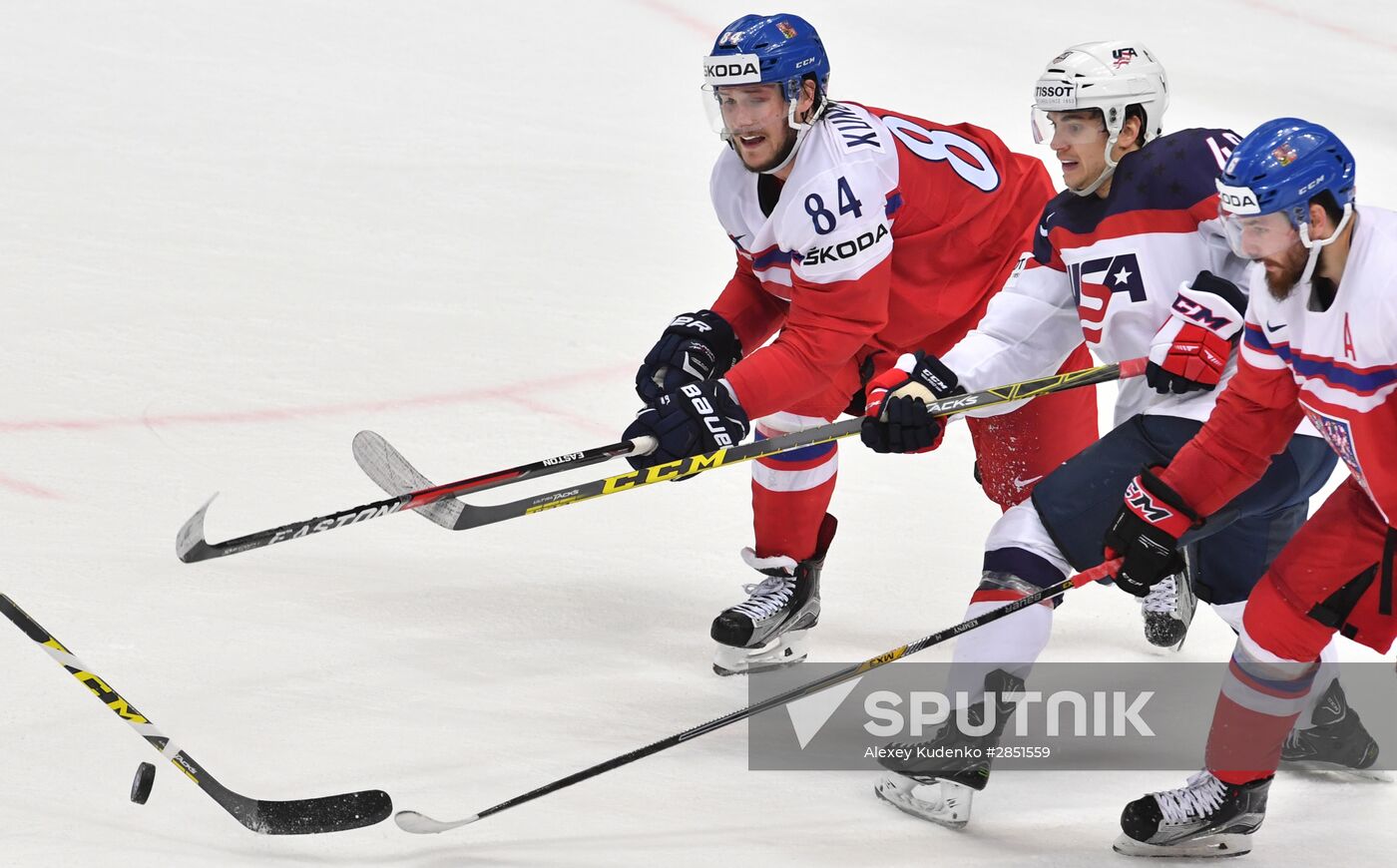 2016 IIHF World Championship. Czech Republic vs. United States
