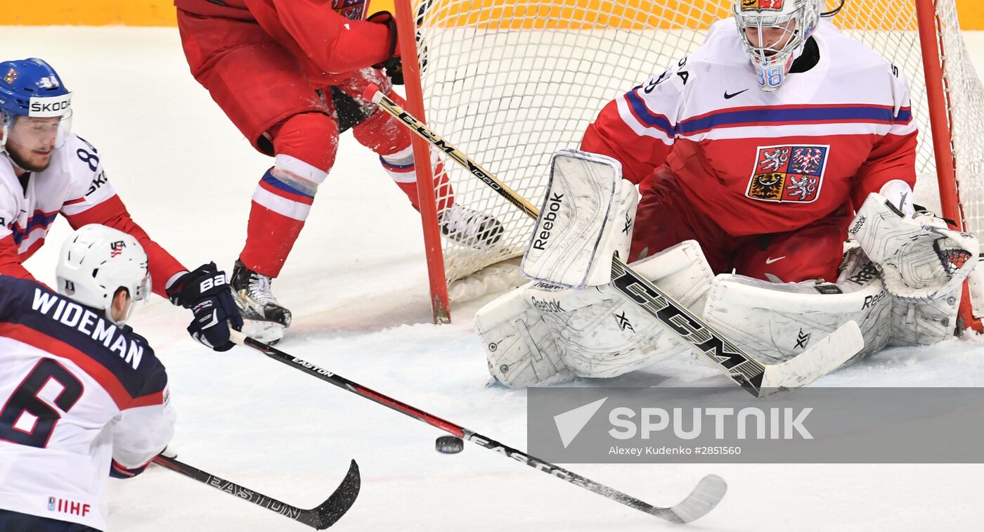 2016 IIHF World Championship. Czech Republic vs. United States