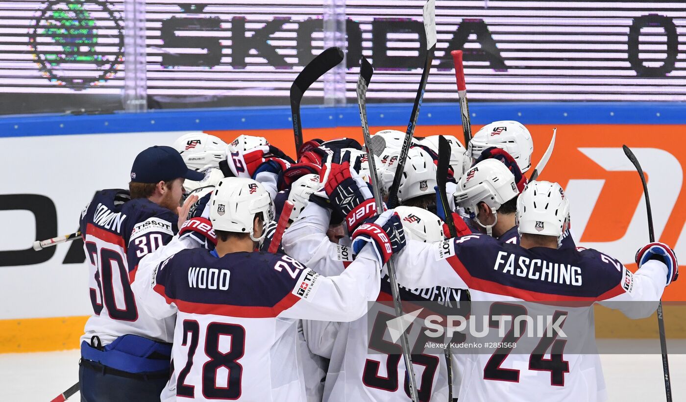 2016 IIHF World Championship. Czech Republic vs. United States