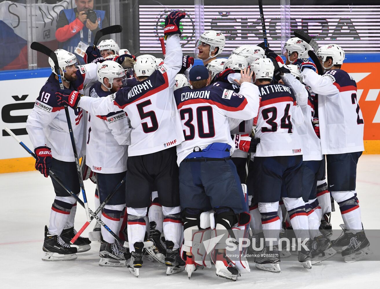 2016 IIHF World Championship. Czech Republic vs. United States