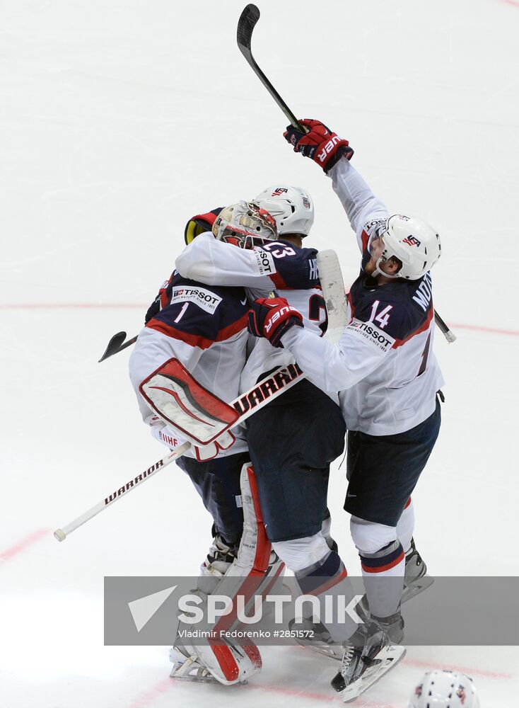 2016 IIHF World Championship. Czech Republic vs. United States
