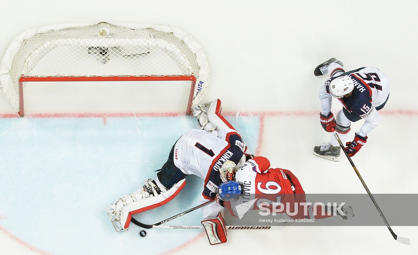 2016 IIHF World Championship. Czech Republic vs. United States