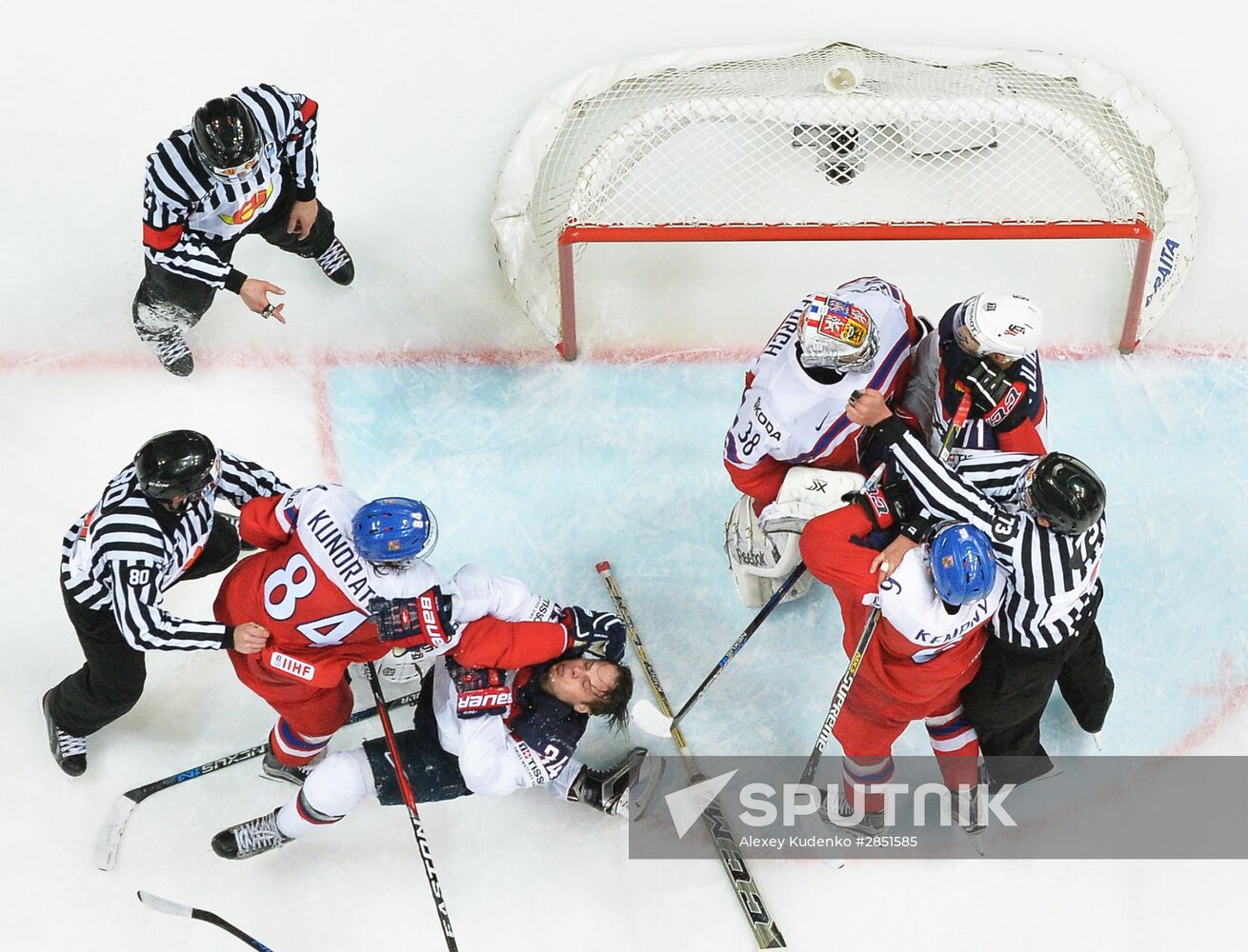 2016 IIHF World Championship. Czech Republic vs. United States