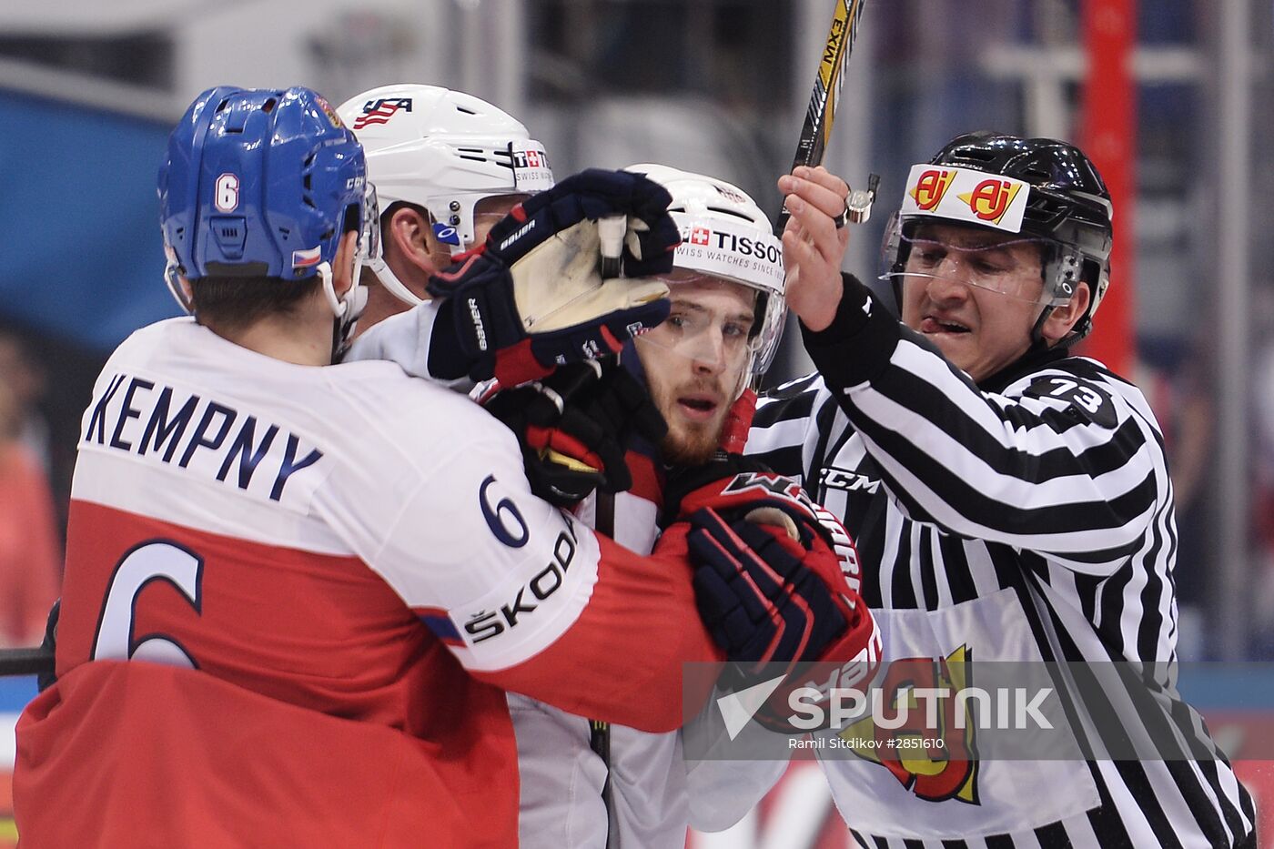 2016 IIHF World Championship. Czech Republic vs. United States