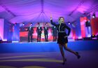 Maria Zakharova performs Kalinka dance in Sochi