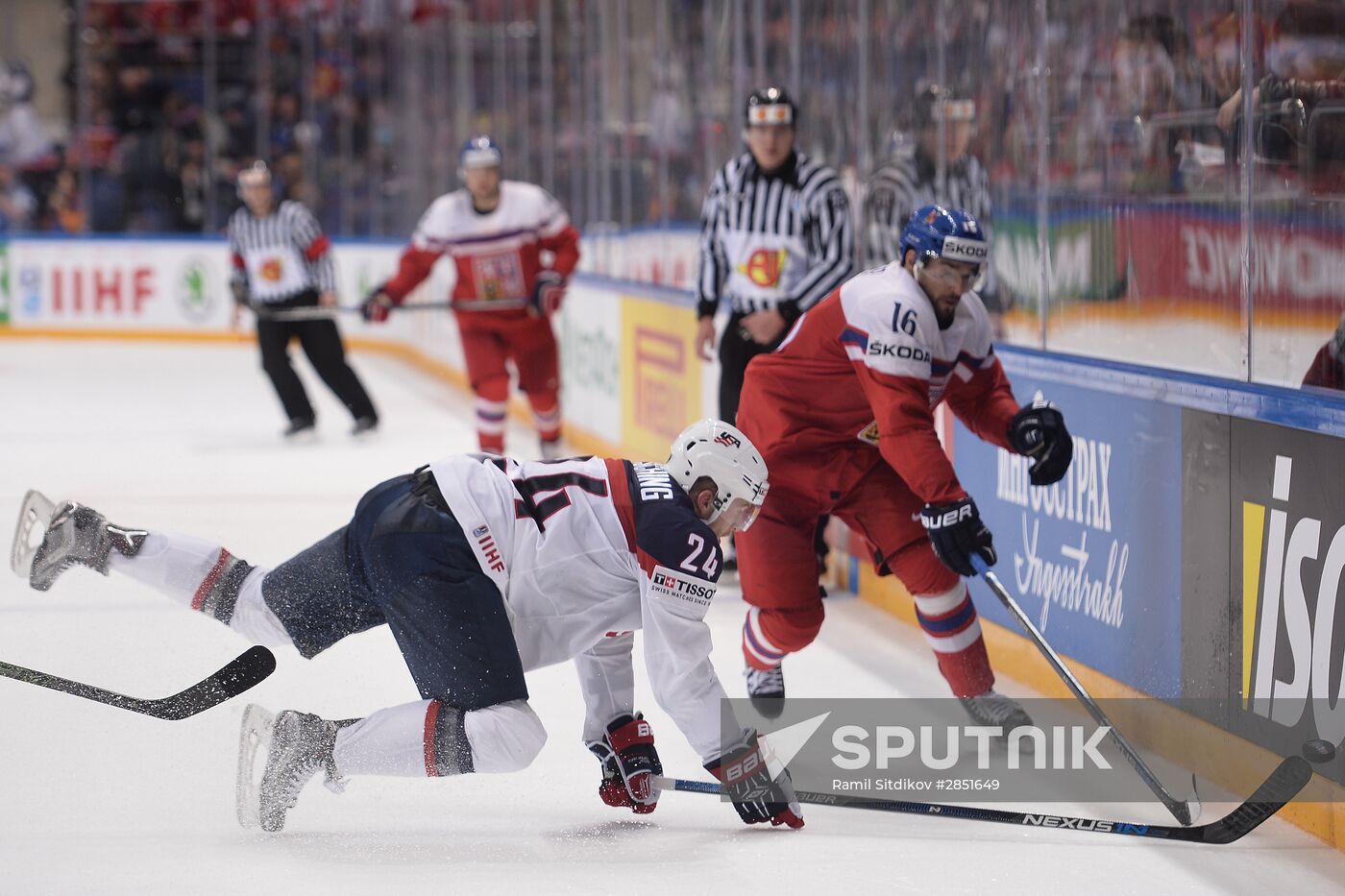 2016 IIHF World Championship. Czech Republic vs. United States