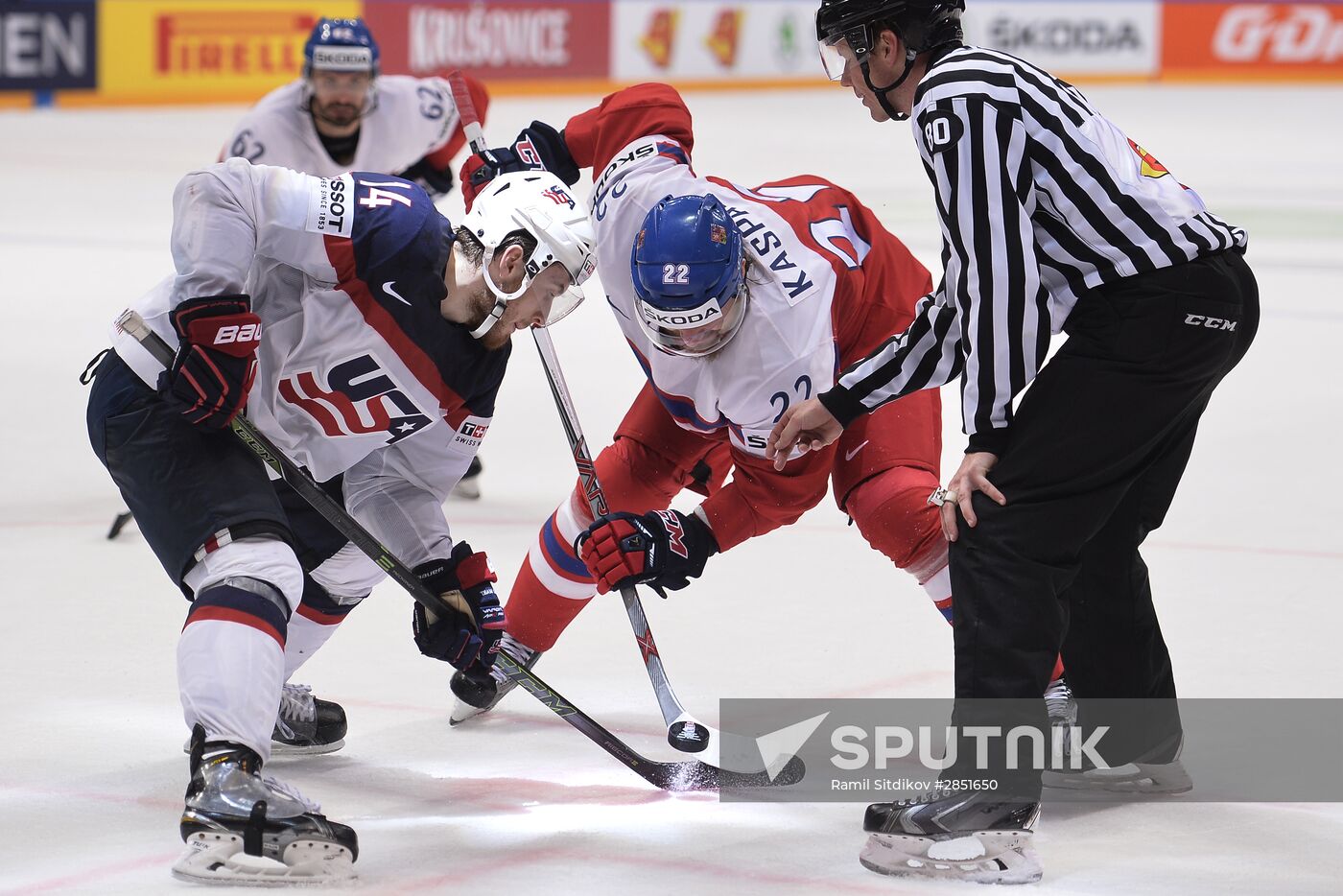 2016 IIHF World Championship. Czech Republic vs. United States