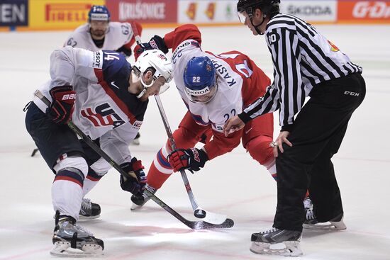 2016 IIHF World Championship. Czech Republic vs. United States