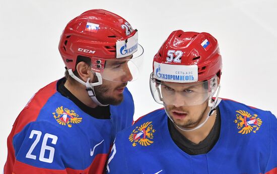 2016 IIHF World Ice Hockey Championship. Russia vs. Germany
