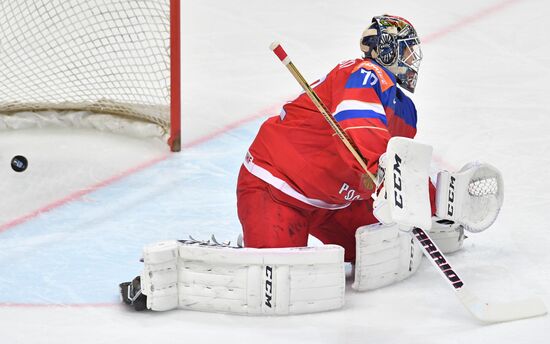 2016 IIHF World Ice Hockey Championship. Russia vs. Germany