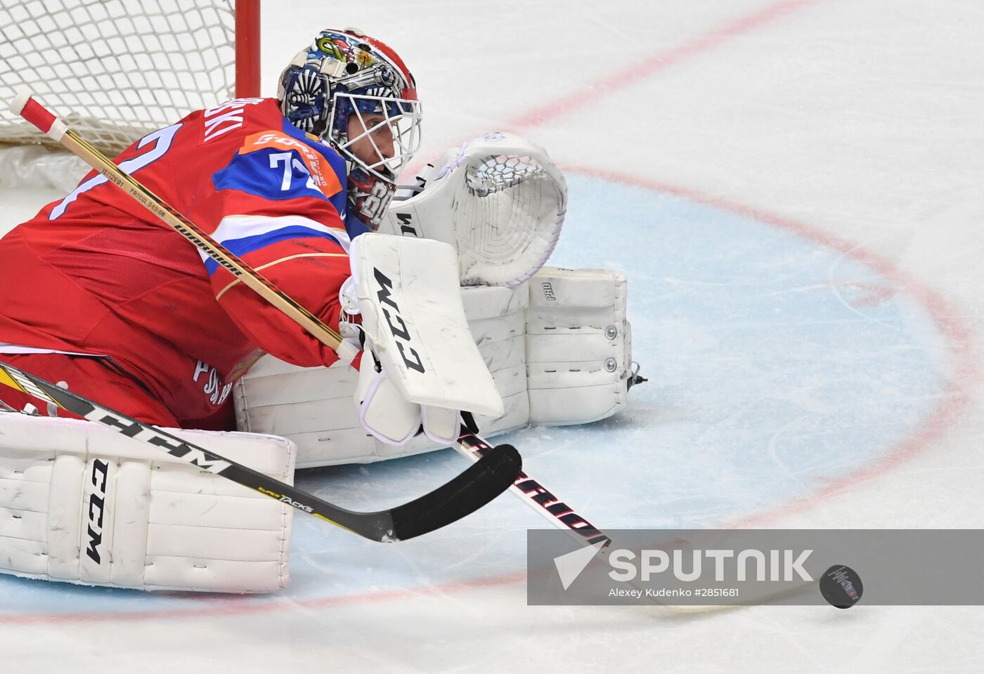 2016 IIHF World Ice Hockey Championship. Russia vs. Germany