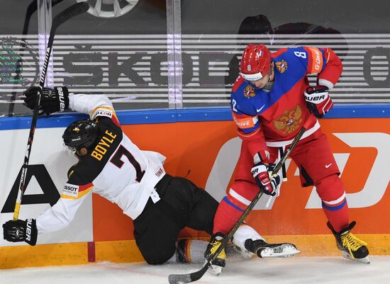 2016 IIHF World Ice Hockey Championship. Russia vs. Germany