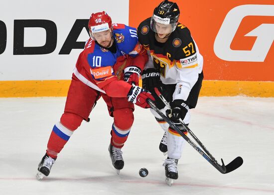 2016 IIHF World Ice Hockey Championship. Russia vs. Germany