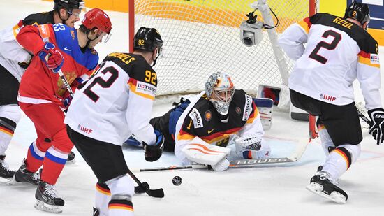 2016 IIHF World Ice Hockey Championship. Russia vs. Germany