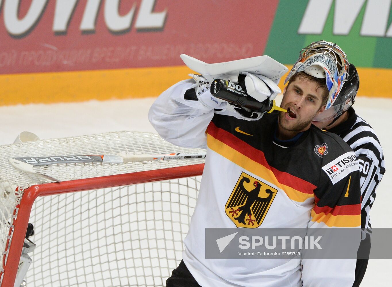 2016 IIHF World Ice Hockey Championship. Russia vs. Germany