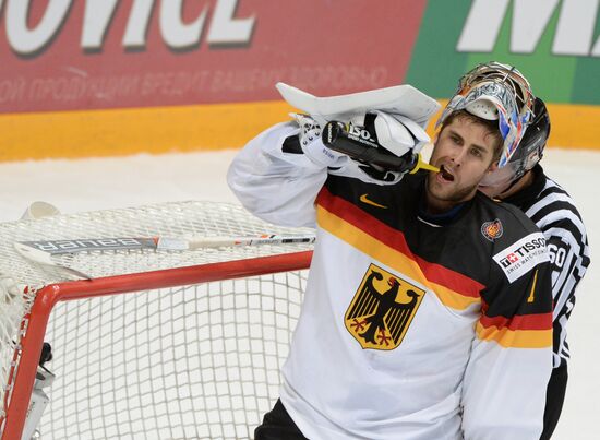 2016 IIHF World Ice Hockey Championship. Russia vs. Germany