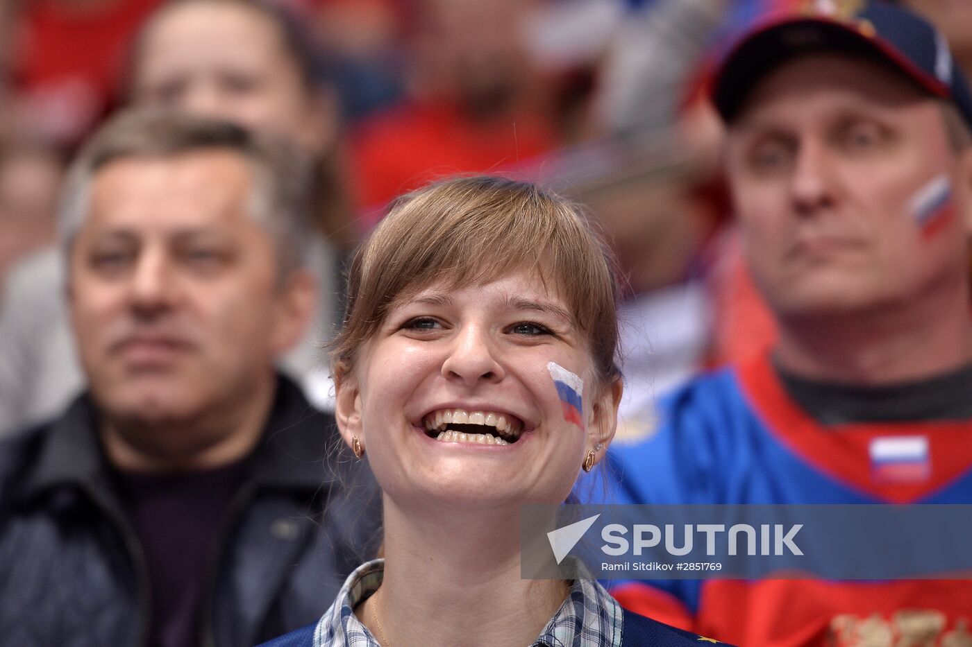 2016 IIHF World Ice Hockey Championship. Russia vs. Germany