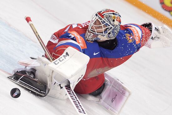 2016 IIHF World Ice Hockey Championship. Russia vs. Germany