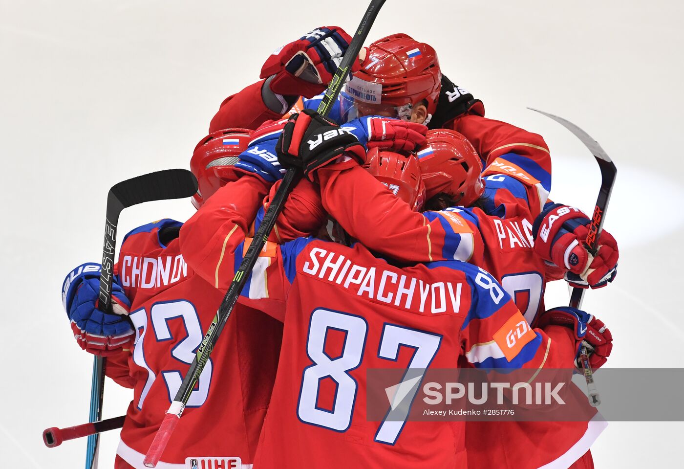 2016 IIHF World Ice Hockey Championship. Russia vs. Germany