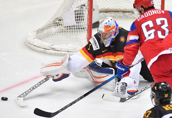 2016 IIHF World Ice Hockey Championship. Russia vs. Germany