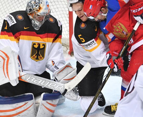 2016 IIHF World Ice Hockey Championship. Russia vs. Germany
