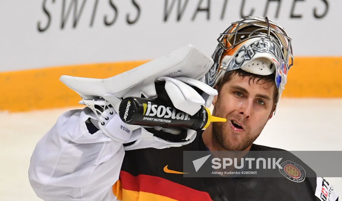 2016 IIHF World Ice Hockey Championship. Russia vs. Germany