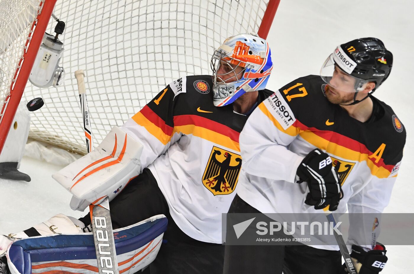 2016 IIHF World Ice Hockey Championship. Russia vs. Germany