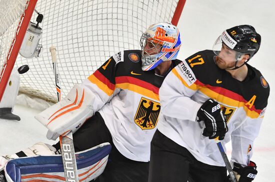2016 IIHF World Ice Hockey Championship. Russia vs. Germany