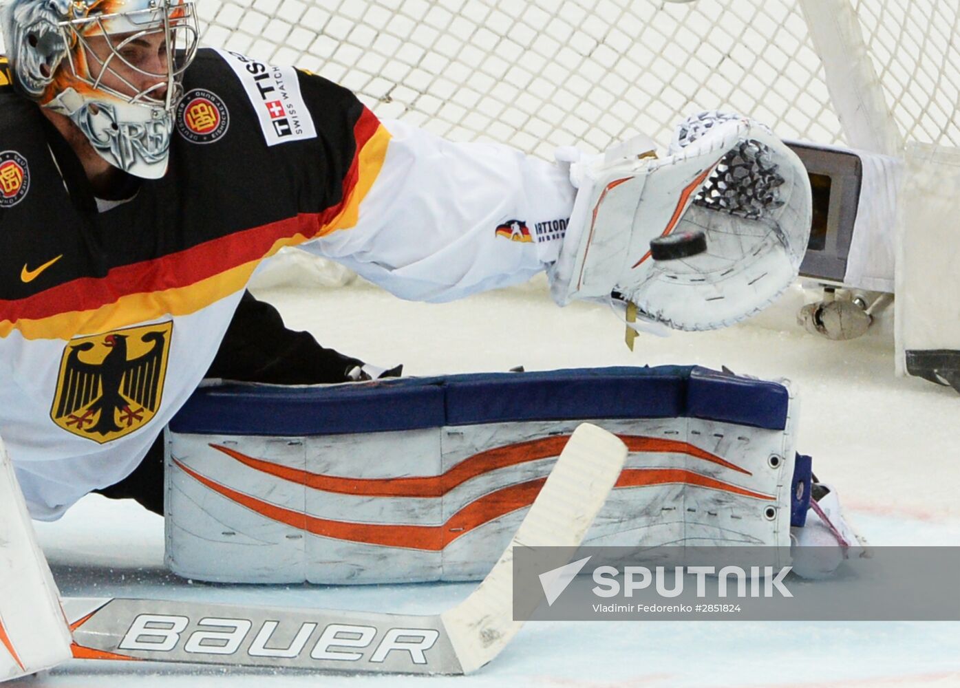 2016 IIHF World Ice Hockey Championship. Russia vs. Germany