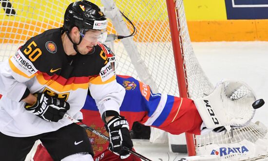2016 IIHF World Ice Hockey Championship. Russia vs. Germany