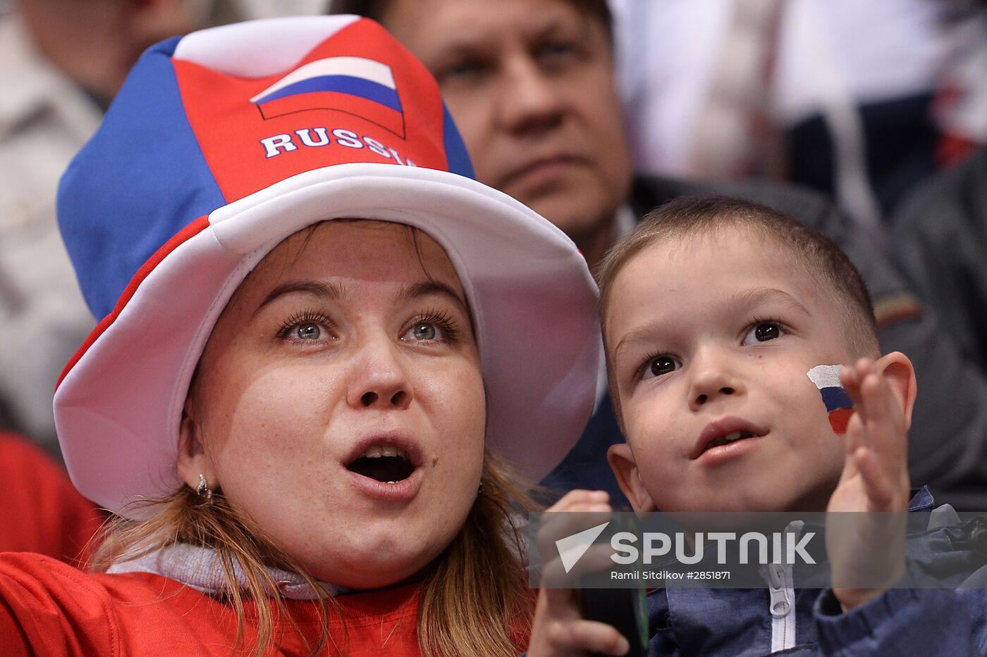 2016 IIHF World Ice Hockey Championship. Russia vs. Germany