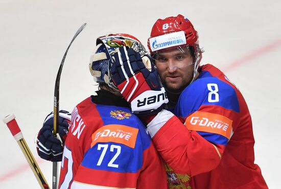 2016 IIHF World Ice Hockey Championship. Russia vs. Germany