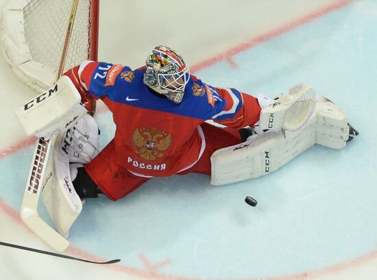 2016 IIHF World Ice Hockey Championship. Russia vs. Germany