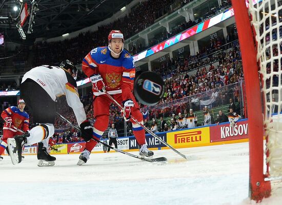 2016 IIHF World Ice Hockey Championship. Russia vs. Germany