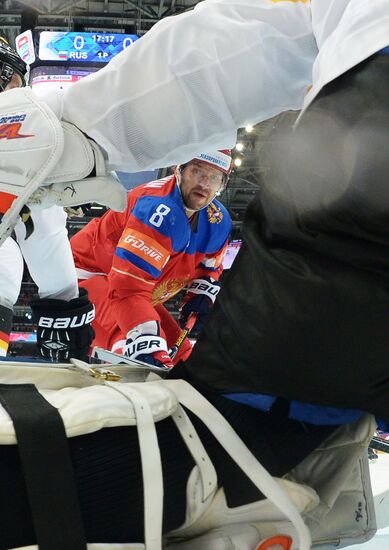 2016 IIHF World Ice Hockey Championship. Russia vs. Germany