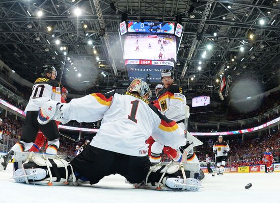 2016 IIHF World Ice Hockey Championship. Russia vs. Germany
